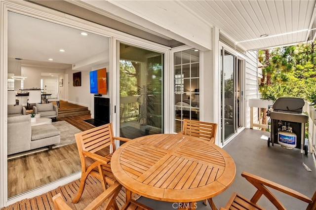 13078 Mindanao Way Unit 211, Marina Del Rey, CA 90292 - view of patio with outdoor dining space and area for grilling