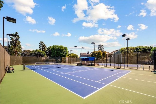 13078 Mindanao Way Unit 211, Marina Del Rey, CA 90292 - view of tennis court featuring community basketball court