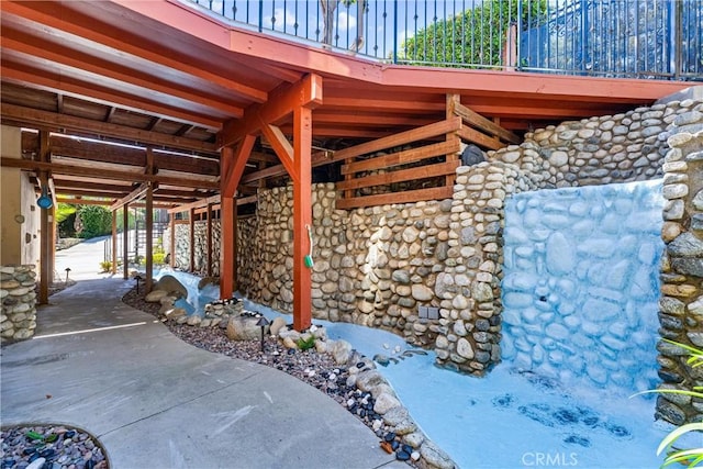 918 Reposado Dr, La Habra Heights, CA 90631 - view of patio