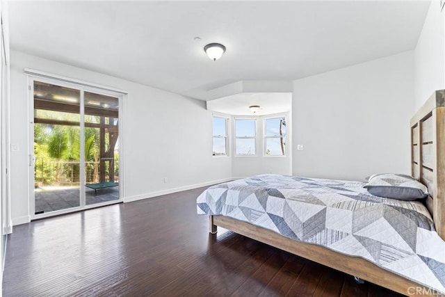 918 Reposado Dr, La Habra Heights, CA 90631 - bedroom with wood finished floors and access to outside