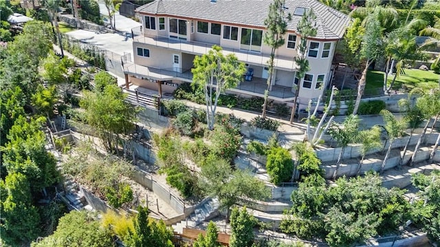 918 Reposado Dr, La Habra Heights, CA 90631 - aerial view of property and surrounding area