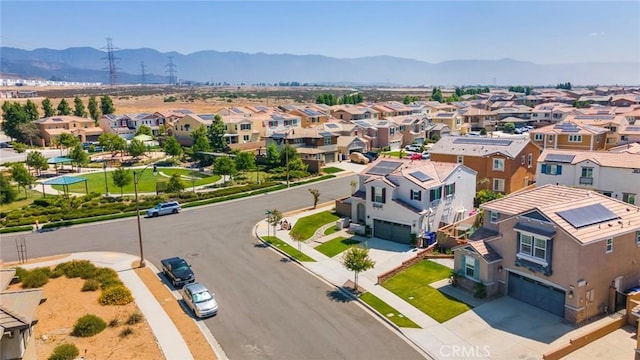4989 River Ash Way, Fontana, CA 92336 - aerial view of residential area featuring mountains