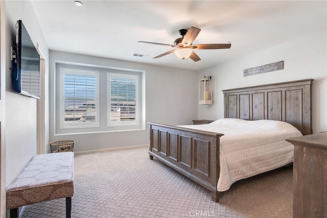 4989 River Ash Way, Fontana, CA 92336 - carpeted bedroom with ceiling fan and baseboards
