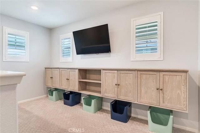4989 River Ash Way, Fontana, CA 92336 - interior space with carpet flooring and baseboards