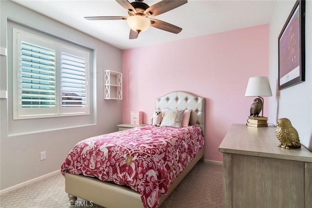 4989 River Ash Way, Fontana, CA 92336 - bedroom featuring carpet flooring and a ceiling fan