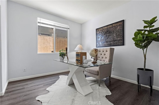 6219 S Kingsmill Ct, Fontana, CA 92336 - office with wood finished floors