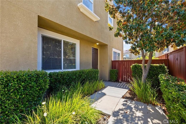 35842 Ellison Ln Unit 2, Murrieta, CA 92562 - view of exterior entry with stucco siding