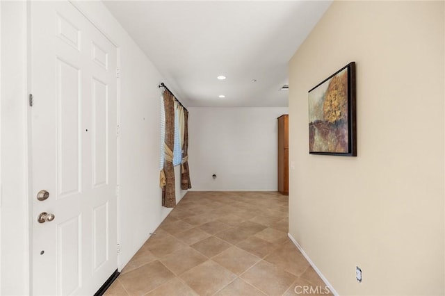 35842 Ellison Ln Unit 2, Murrieta, CA 92562 - hall featuring recessed lighting and baseboards