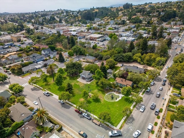 215 S Mason St, Arroyo Grande, CA 93420 - aerial overview of property's location featuring nearby suburban area
