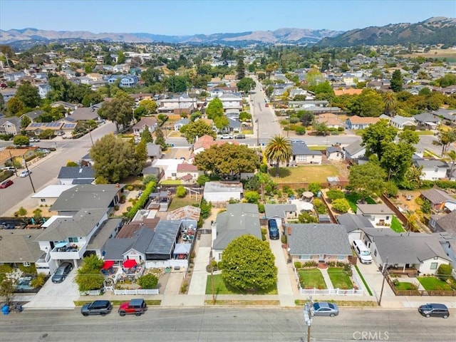 215 S Mason St, Arroyo Grande, CA 93420 - aerial perspective of suburban area featuring a mountain backdrop