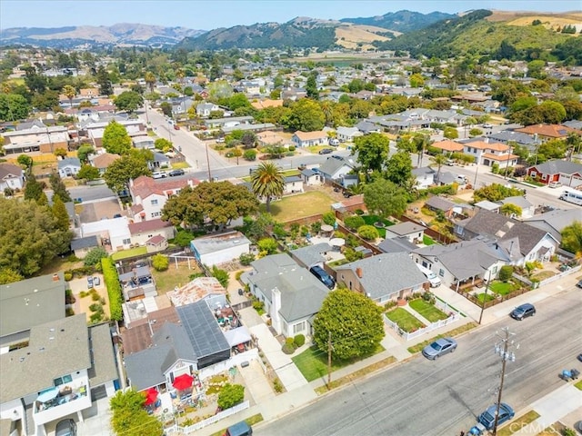 215 S Mason St, Arroyo Grande, CA 93420 - aerial perspective of suburban area with a mountain backdrop