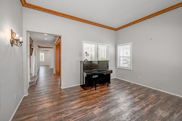 30118 Galbreth Ct, Castaic, CA 91384 - sitting room with dark wood-type flooring