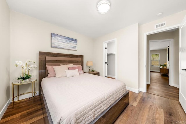 6270 Meadowcrest Dr, La Mesa, CA 91942 - bedroom with wood finished floors and baseboards