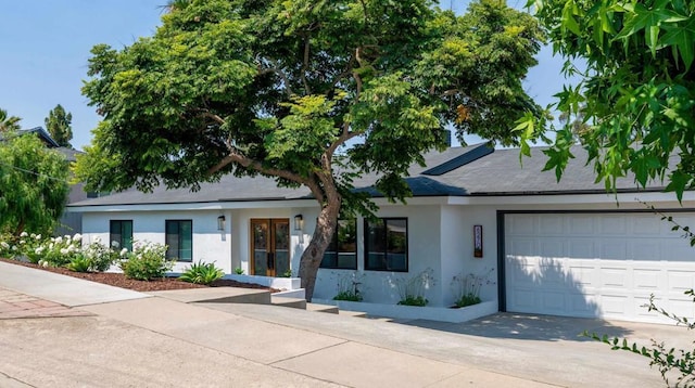 6270 Meadowcrest Dr, La Mesa, CA 91942 - view of front of home with stucco siding and a garage