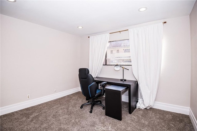 1000 Central Ave Unit 19, Riverside, CA 92507 - office featuring carpet and recessed lighting