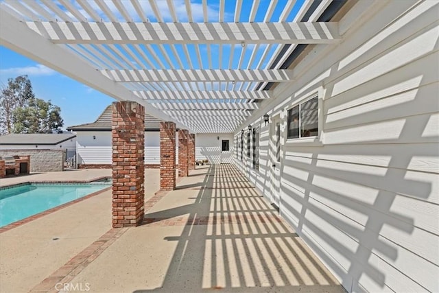 31655 Pio Pico Rd, Temecula, CA 92592 - view of patio with a pergola