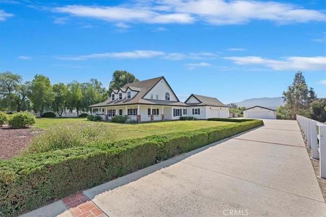 31655 Pio Pico Rd, Temecula, CA 92592 - view of front of house featuring a front yard, concrete driveway, and a garage