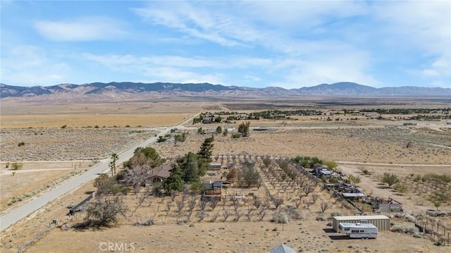 49750 Three Points Rd, Lancaster, CA 93536 - view of rural area with a desert landscape and a mountain backdrop