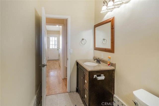 49750 Three Points Rd, Lancaster, CA 93536 - bathroom with vanity and toilet