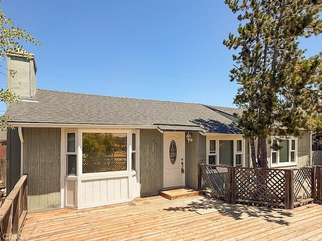 569 Huntington Rd, Cambria, CA 93428 - view of wooden deck