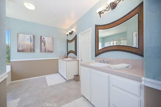 11180 Bridgefield Ct, Riverside, CA 92505 - bathroom with two vanities