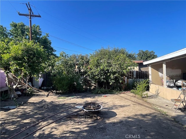 1130 S Rene Dr, Santa Ana, CA 92704 - view of yard featuring a fire pit and a patio