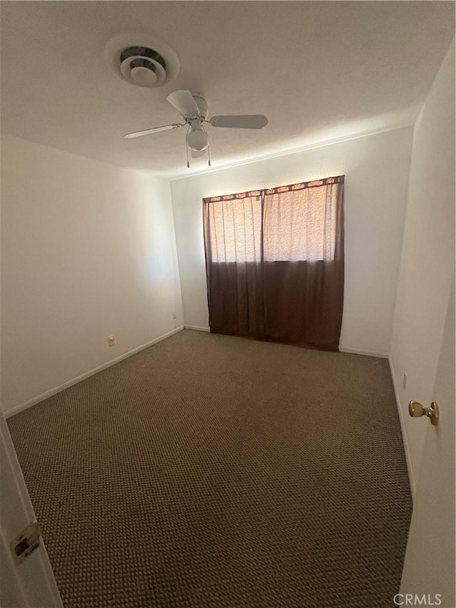7103 Hanford Ave, Yucca Valley, CA 92284 - spare room with carpet flooring and a ceiling fan