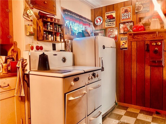 33140 Juniper Ln, Green Valley Lake, CA 92341 - kitchen with light floors and wooden walls