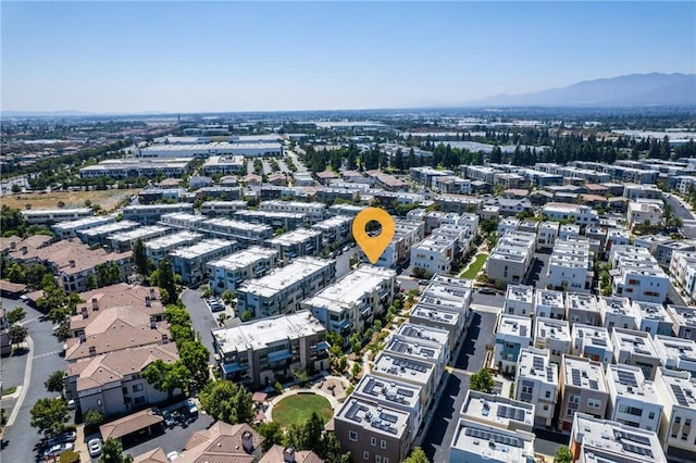 11046 Wander Dr, Rancho Cucamonga, CA 91730 - aerial view of property and surrounding area with a mountain backdrop