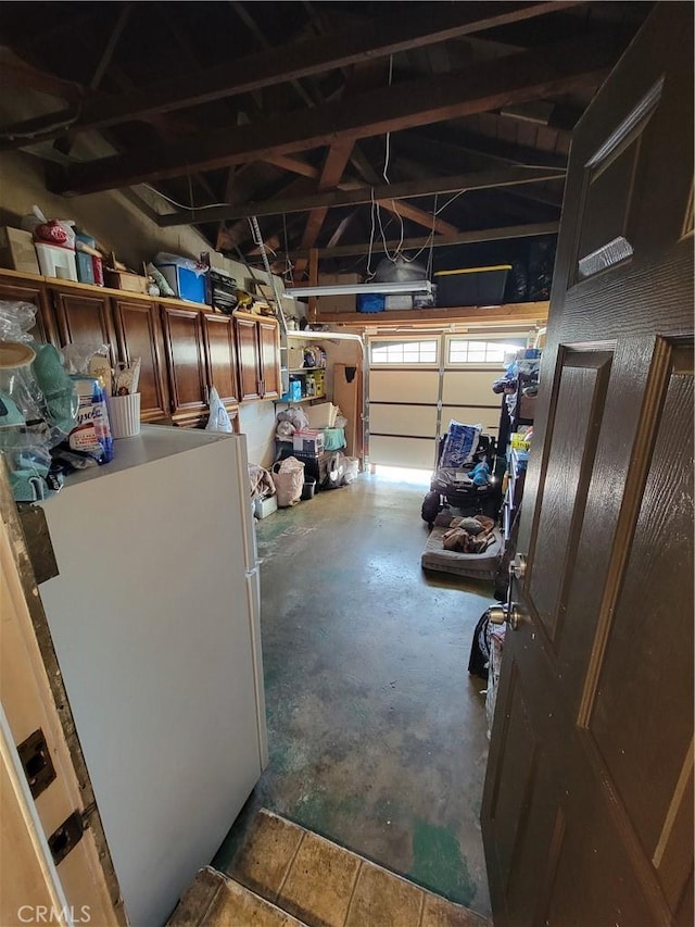 11521 Mclaren St, Norwalk, CA 90650 - garage with freestanding refrigerator