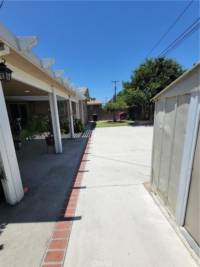 11521 Mclaren St, Norwalk, CA 90650 - fenced backyard featuring a patio
