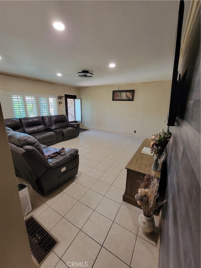 11521 Mclaren St, Norwalk, CA 90650 - living area with light tile patterned flooring and recessed lighting