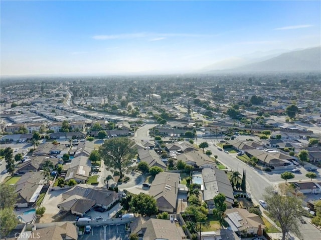 346 E Plymouth St, Glendora, CA 91740 - aerial view of property's location featuring nearby suburban area and mountains