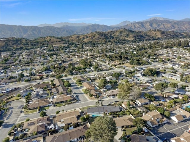 346 E Plymouth St, Glendora, CA 91740 - view of property location with a mountainous background and nearby suburban area