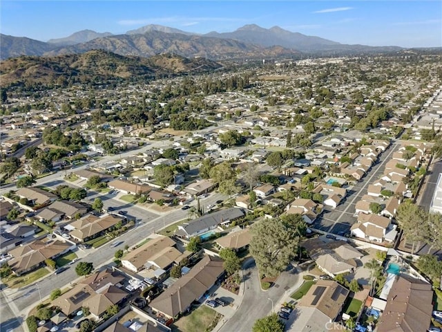 346 E Plymouth St, Glendora, CA 91740 - aerial view of property and surrounding area featuring nearby suburban area