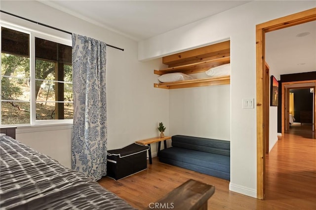 1348 Manzanita Way, Lake Arrowhead, CA 92352 - bedroom featuring wood finished floors and baseboards