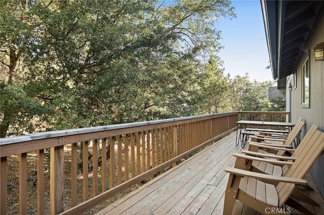 1348 Manzanita Way, Lake Arrowhead, CA 92352 - view of wooden deck