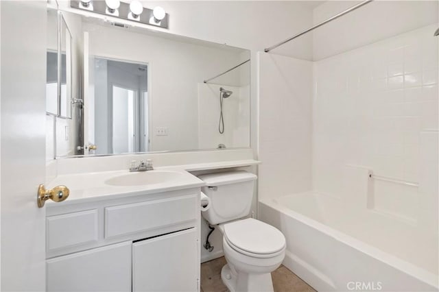 1083 Mill Iron Way, San Jacinto, CA 92583 - bathroom featuring vanity and shower / tub combination