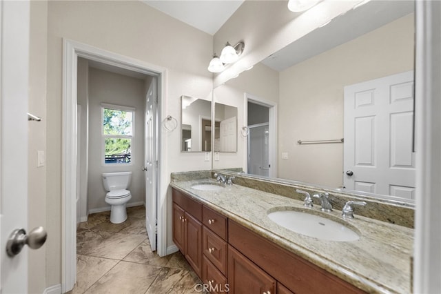 28889 Edenton Way, Temecula, CA 92591 - bathroom with double vanity and a shower