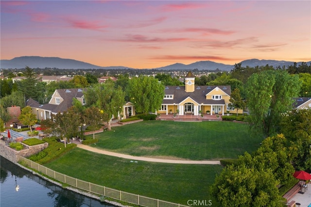 28889 Edenton Way, Temecula, CA 92591 - view from above of property with a water and mountain view