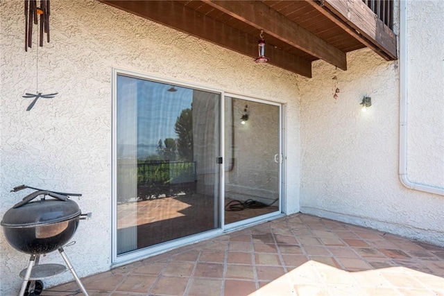 9576 Via Bernardo, Burbank, CA 91504 - view of exterior entry with stucco siding