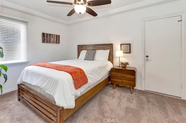 239 Nieto Ave Unit A, Long Beach, CA 90803 - bedroom with carpet flooring and a ceiling fan
