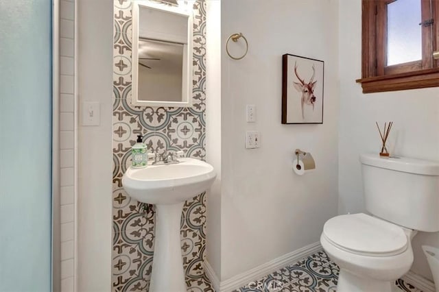 239 Nieto Ave Unit A, Long Beach, CA 90803 - bathroom with toilet and tile patterned flooring