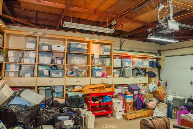 10515 Acoro St, Bellflower, CA 90706 - storage area with a garage