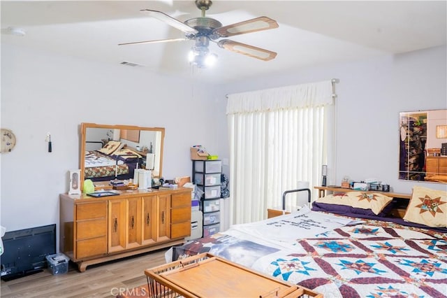10515 Acoro St, Bellflower, CA 90706 - bedroom featuring light wood finished floors