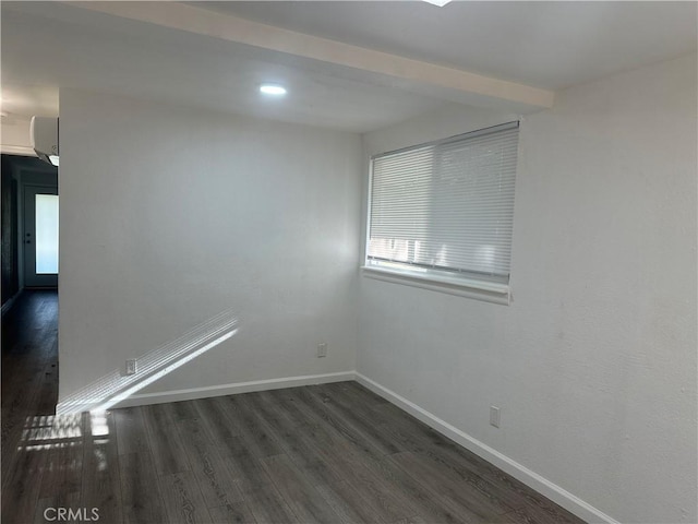 2023 Jewell Ln, Redding, CA 96001 - spare room featuring baseboards and wood finished floors