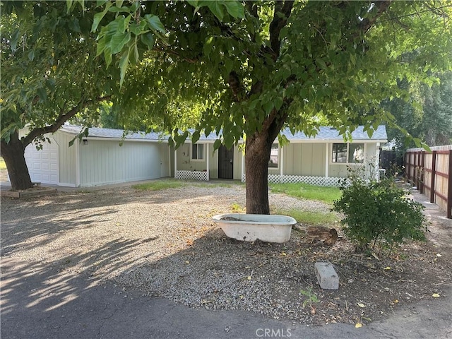 2023 Jewell Ln, Redding, CA 96001 - view of front of home with a garage