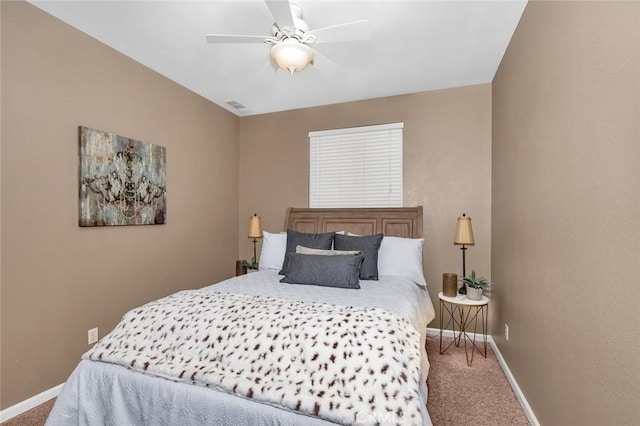 4139 Sunshine Ct, Merced, CA 95340 - carpeted bedroom featuring baseboards and a ceiling fan