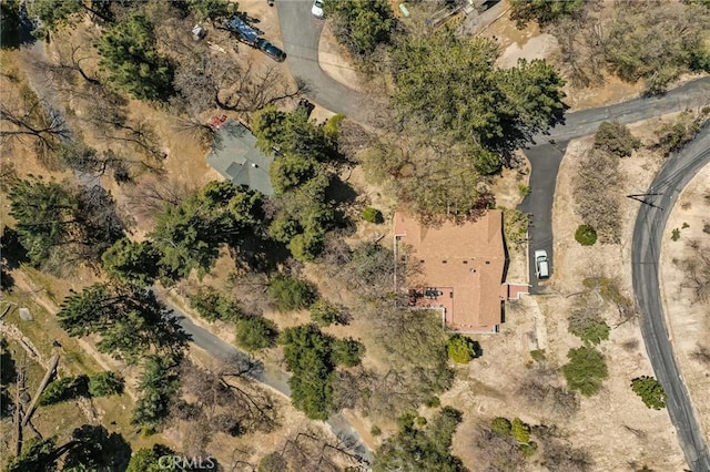 1 Sunny Slope, Running Springs, CA 92382 - aerial view of property and surrounding area