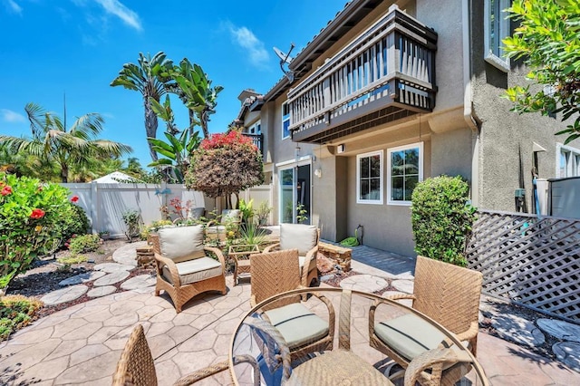 6847 Adolphia Dr, Carlsbad, CA 92011 - patio / terrace with a fenced backyard and a patio